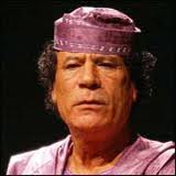 Il leader libico Gheddafi